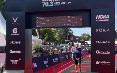 Encore à Vichy, J.Paul termine son 102 éme Triathlon